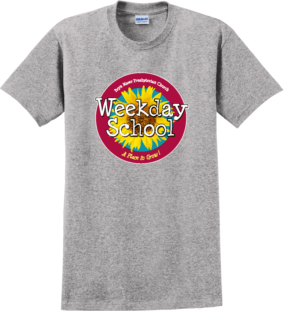 BMPC Weekday School T-Shirt -SPORT GREY
